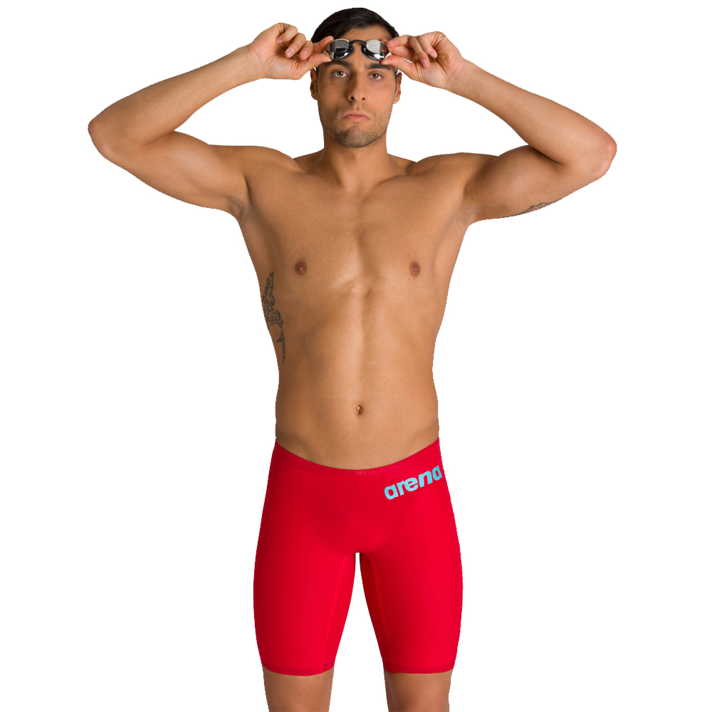 Men's Powerskin Carbon Air² Jammer Red Blue