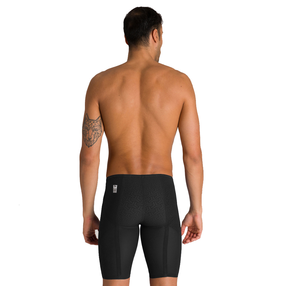 Men's Powerskin Carbon Glide Jammer Black Gold Men's Powerskin Carbon Glide Jammer Black Gold