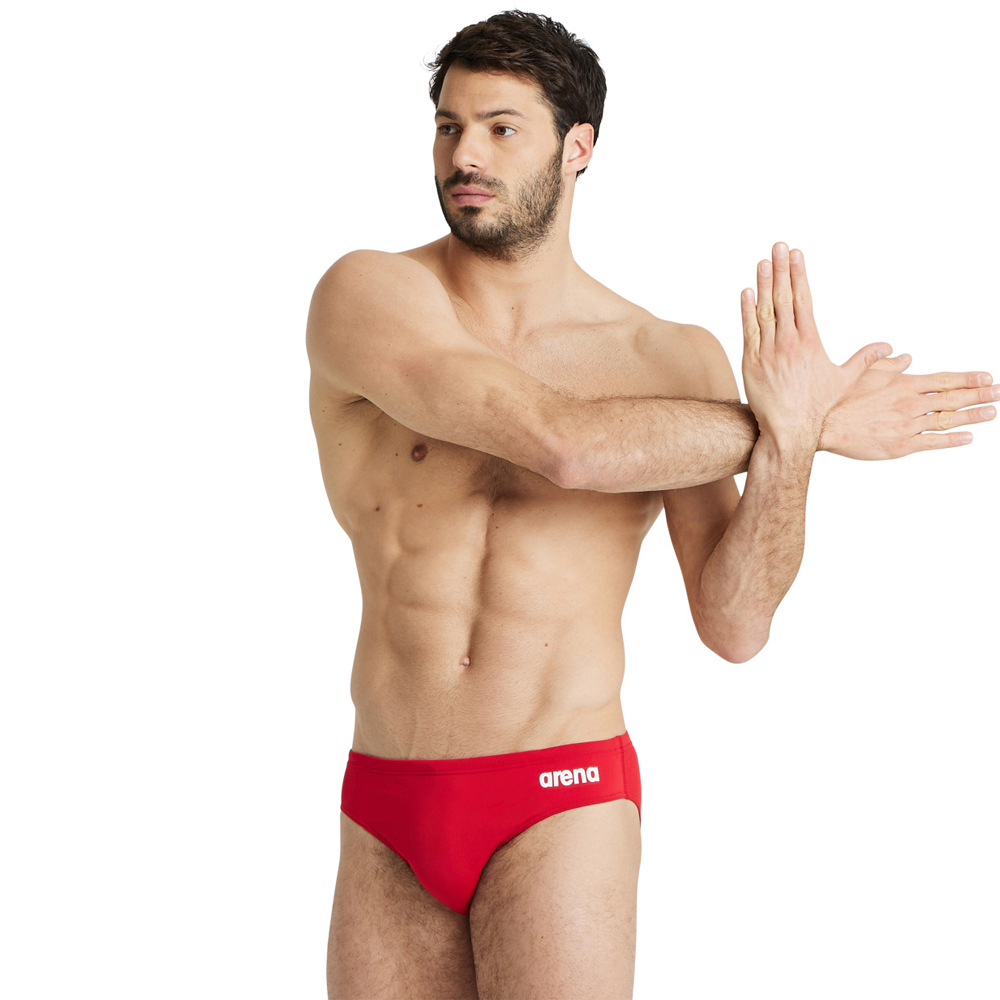 Men's Solid Team Swim Briefs