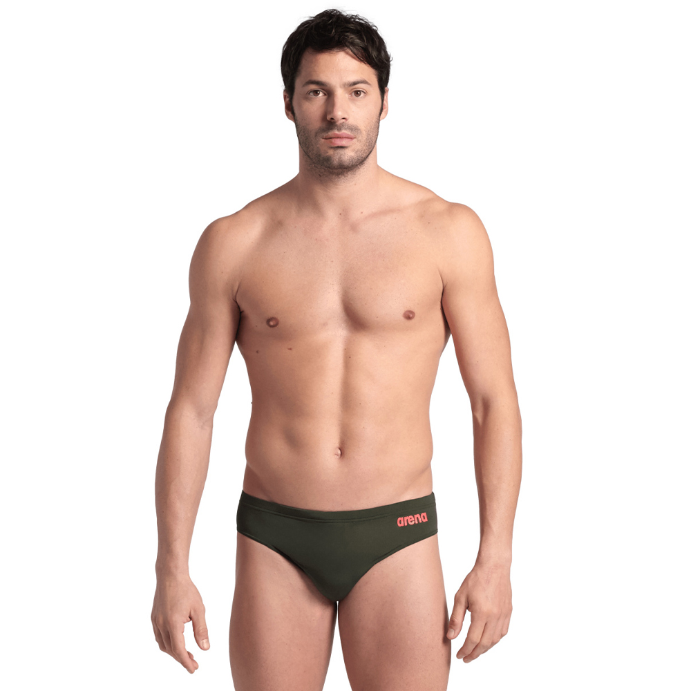 Men's Solid Team Swim Briefs