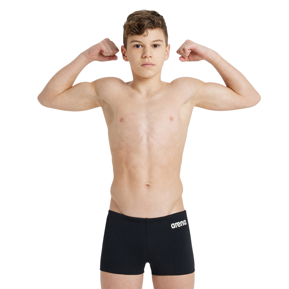 Boys' Solid Team Swim Shorts