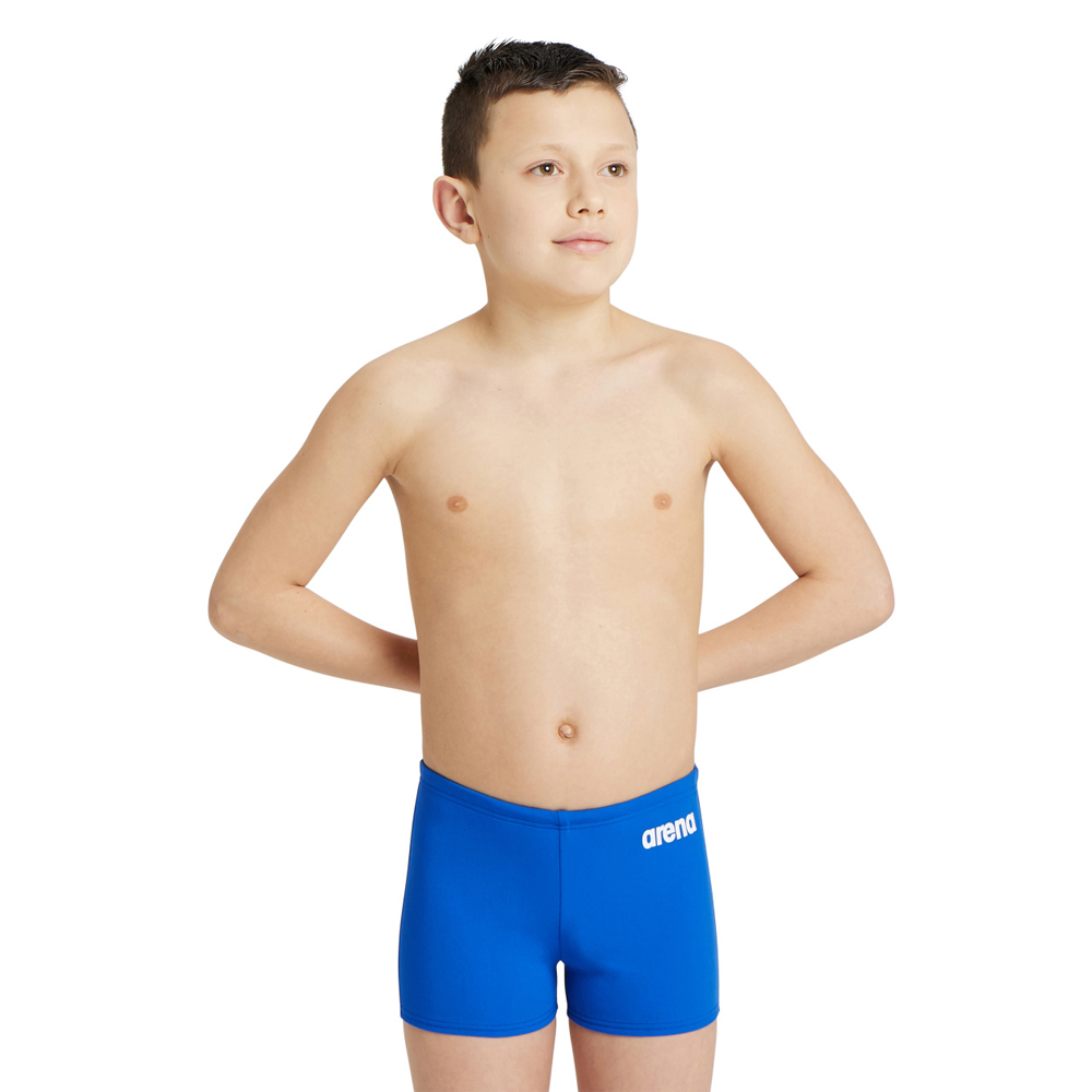 Boys' Solid Team Swim Shorts