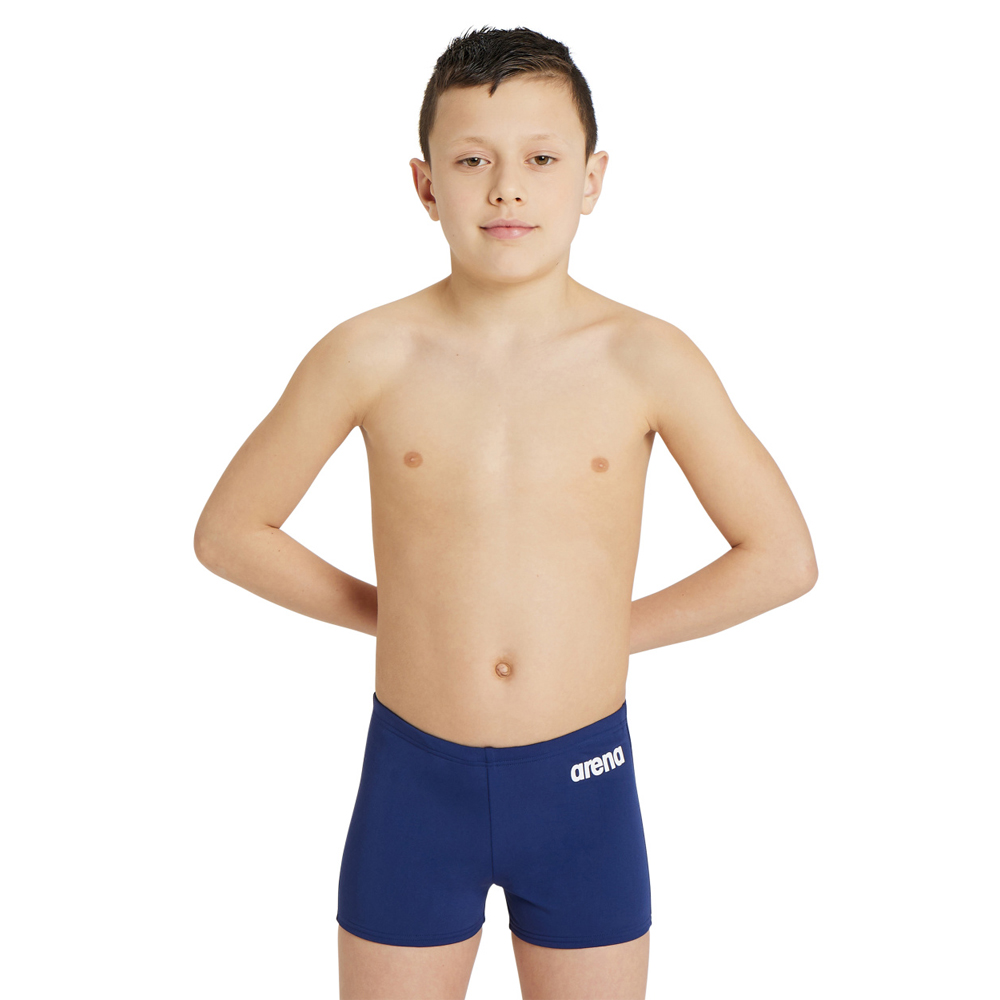 Boys' Solid Team Swim Shorts