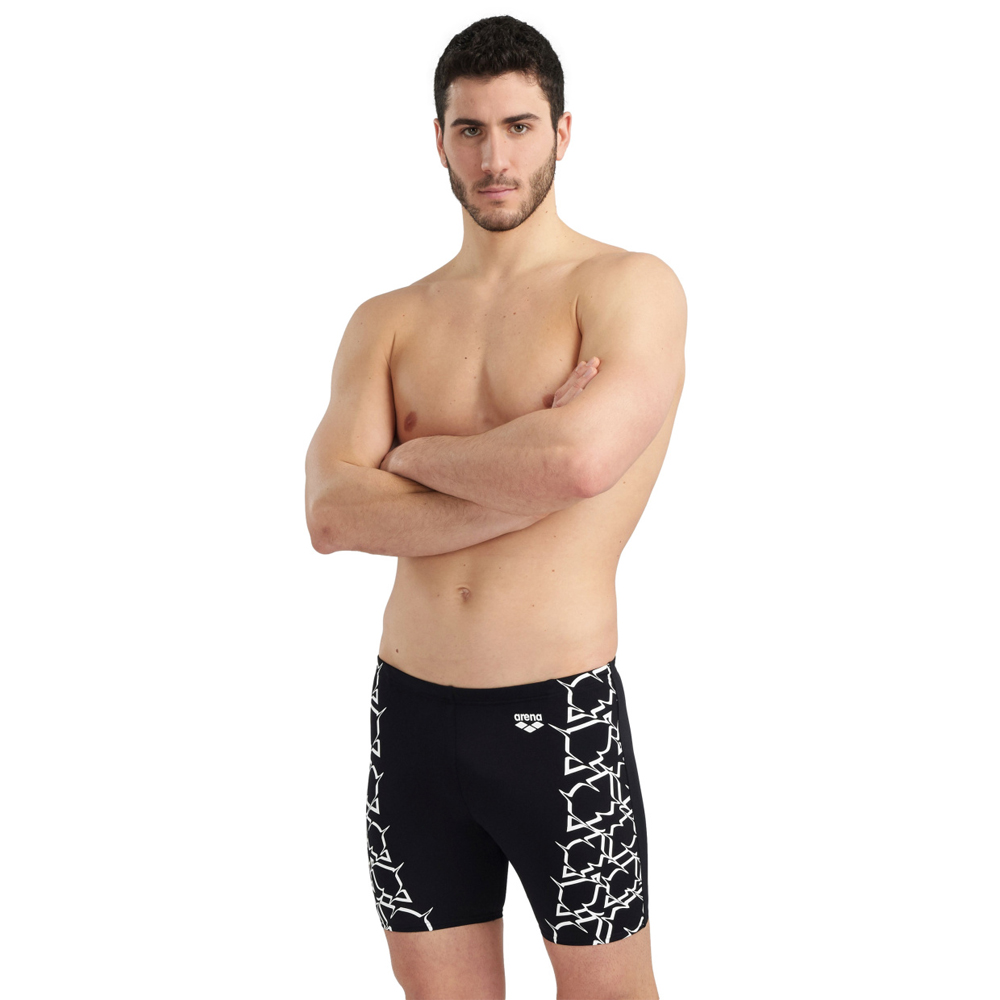Men's Graphic Mid Swim Jammers