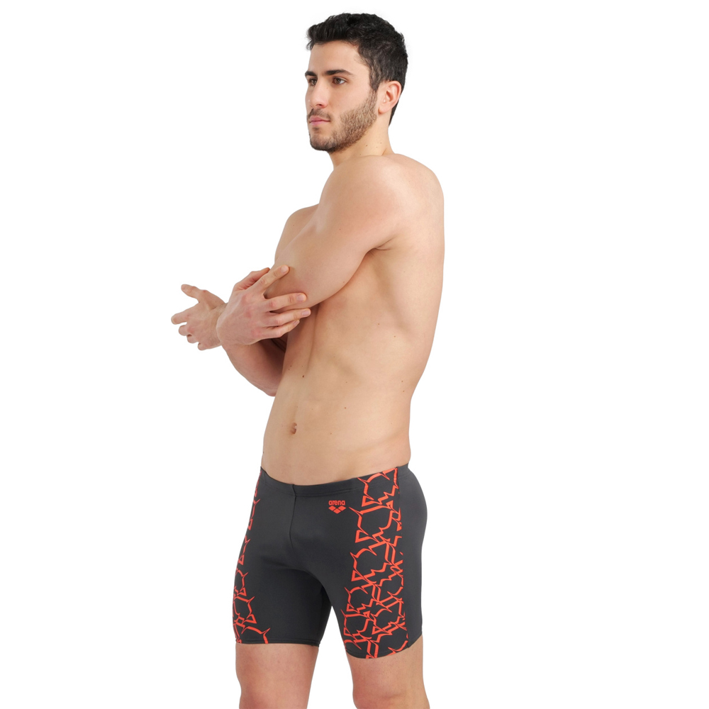Men's Graphic Mid Swim Jammers