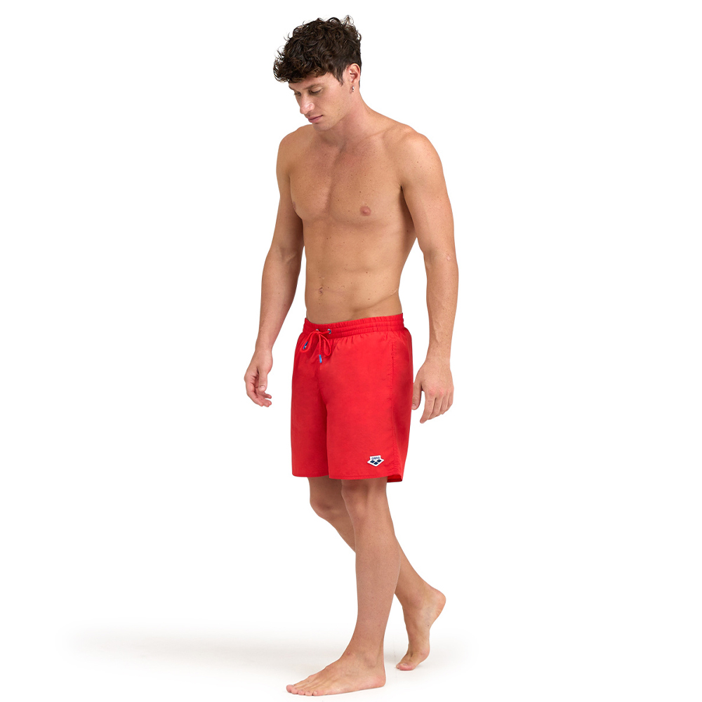 Men's Icons Solid Swim Boxers