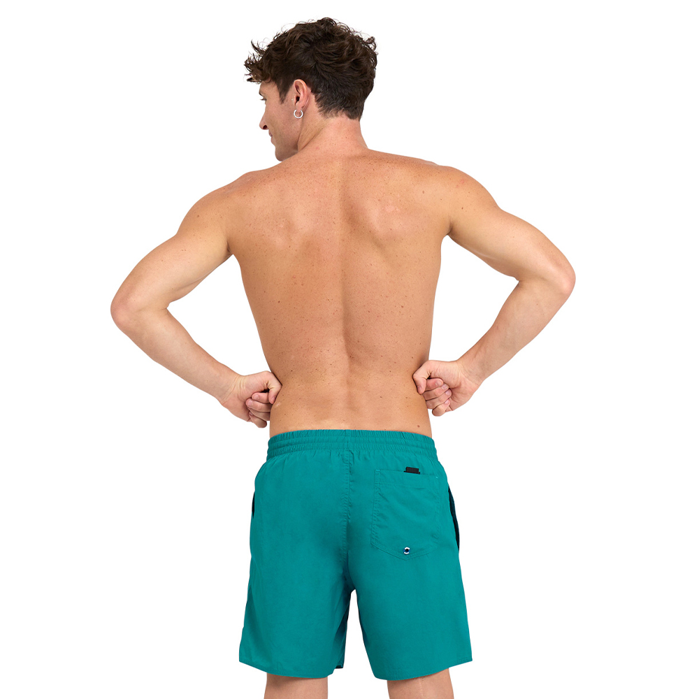 Men's Icons Solid Swim Boxers