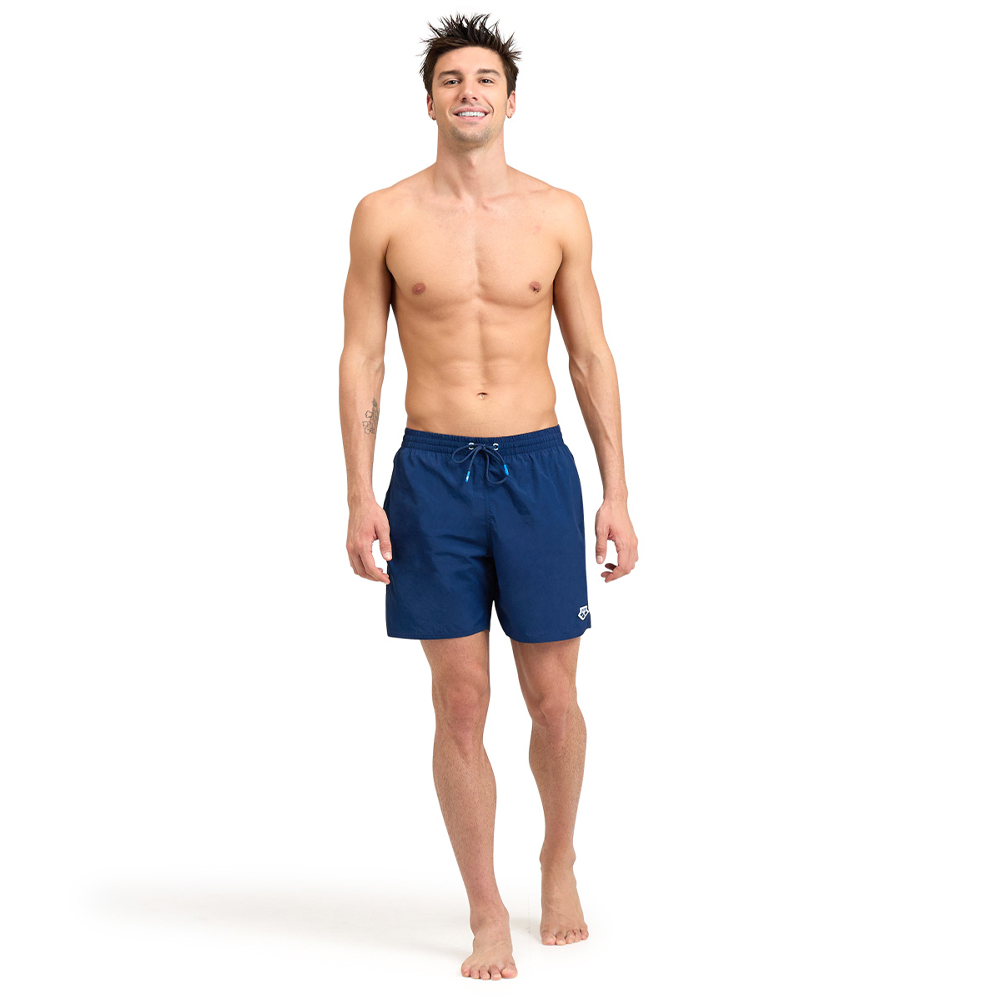 Men's Icons Solid Swim Boxers