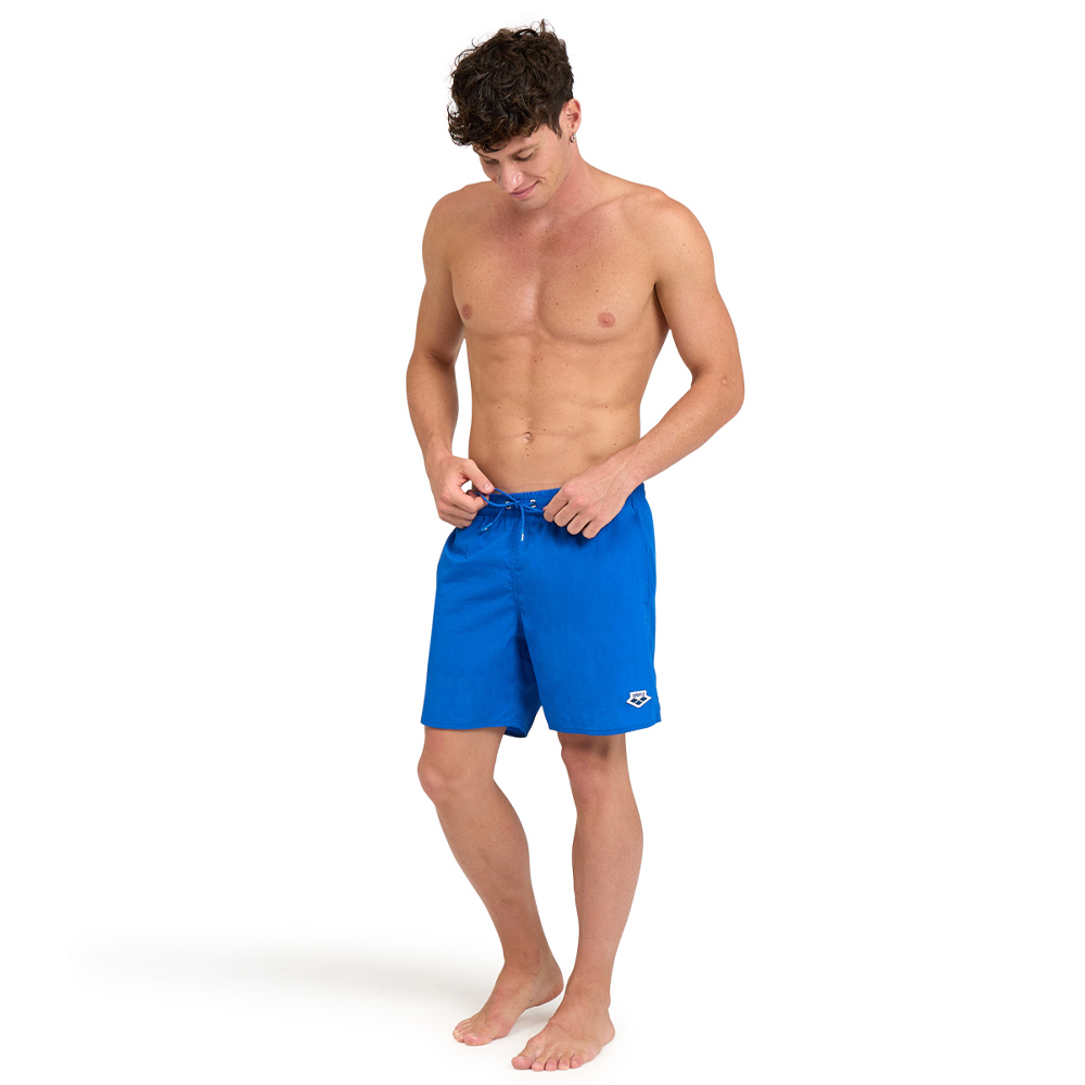 Men's Icons Solid Swim Boxers