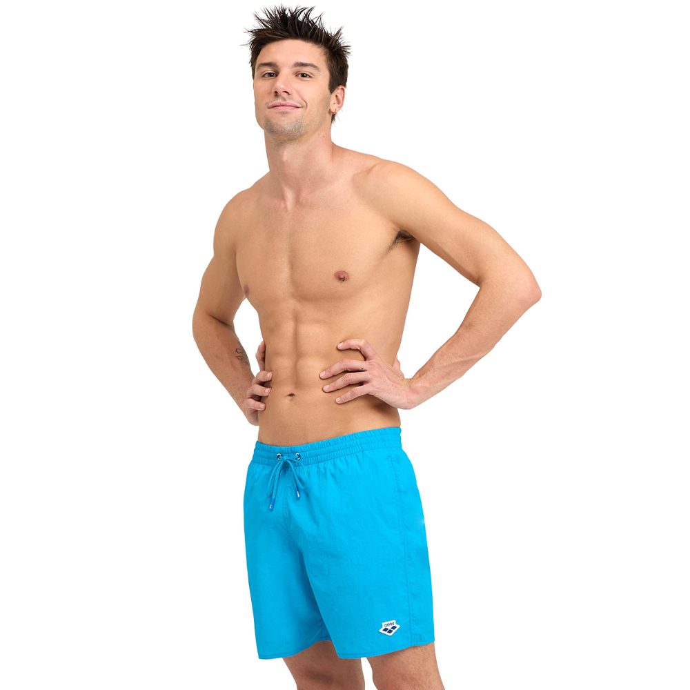 Men's Icons Solid Swim Boxers