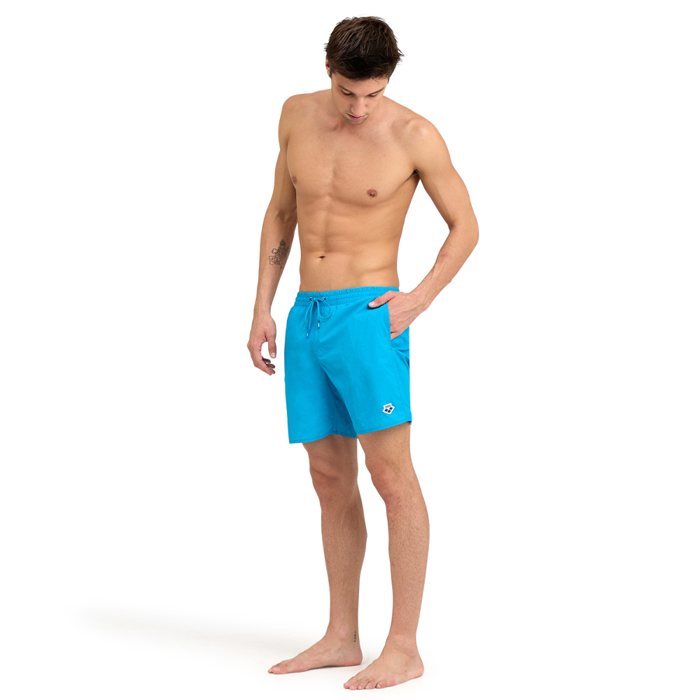 Men's Icons Solid Swim Boxers