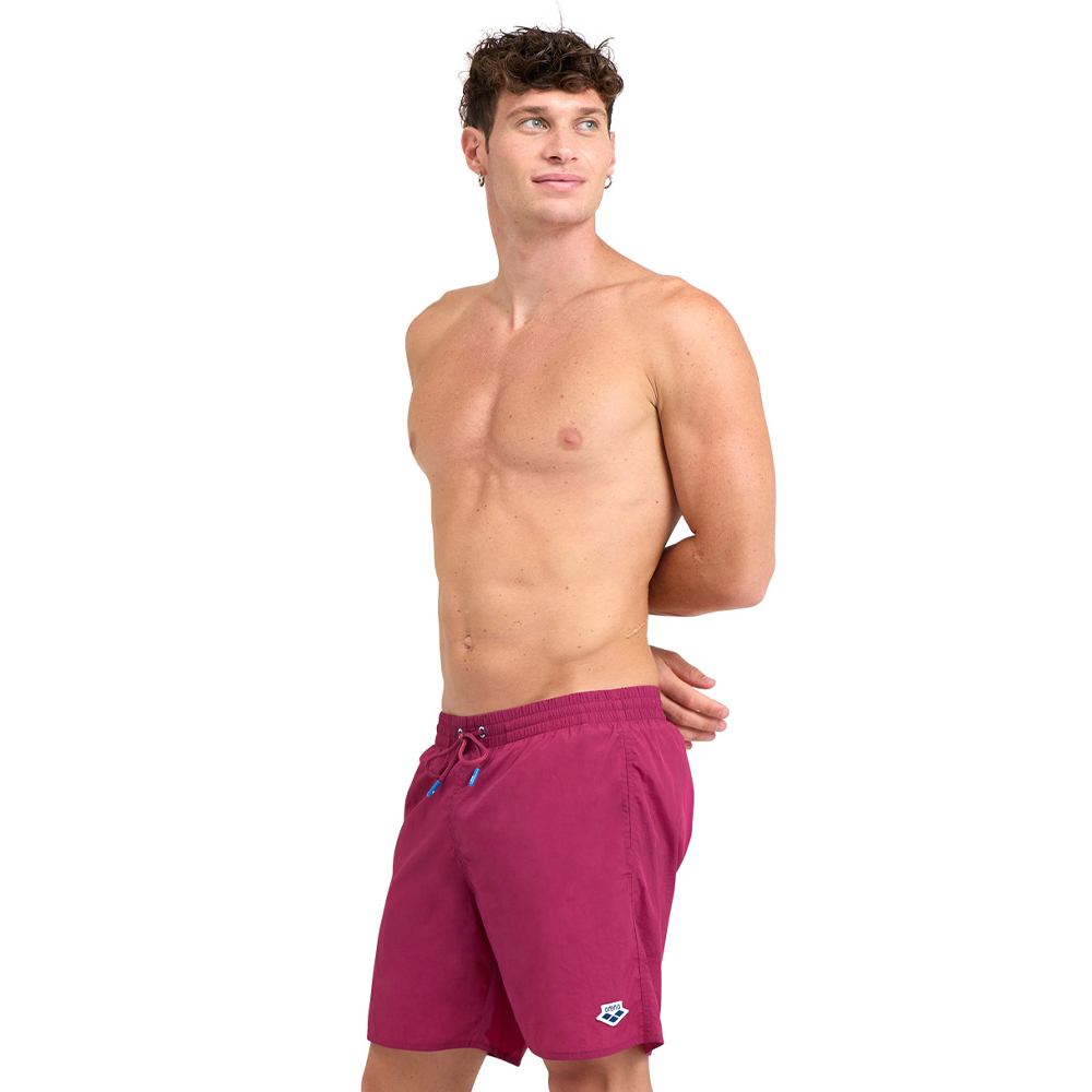 Men's Icons Solid Swim Boxers