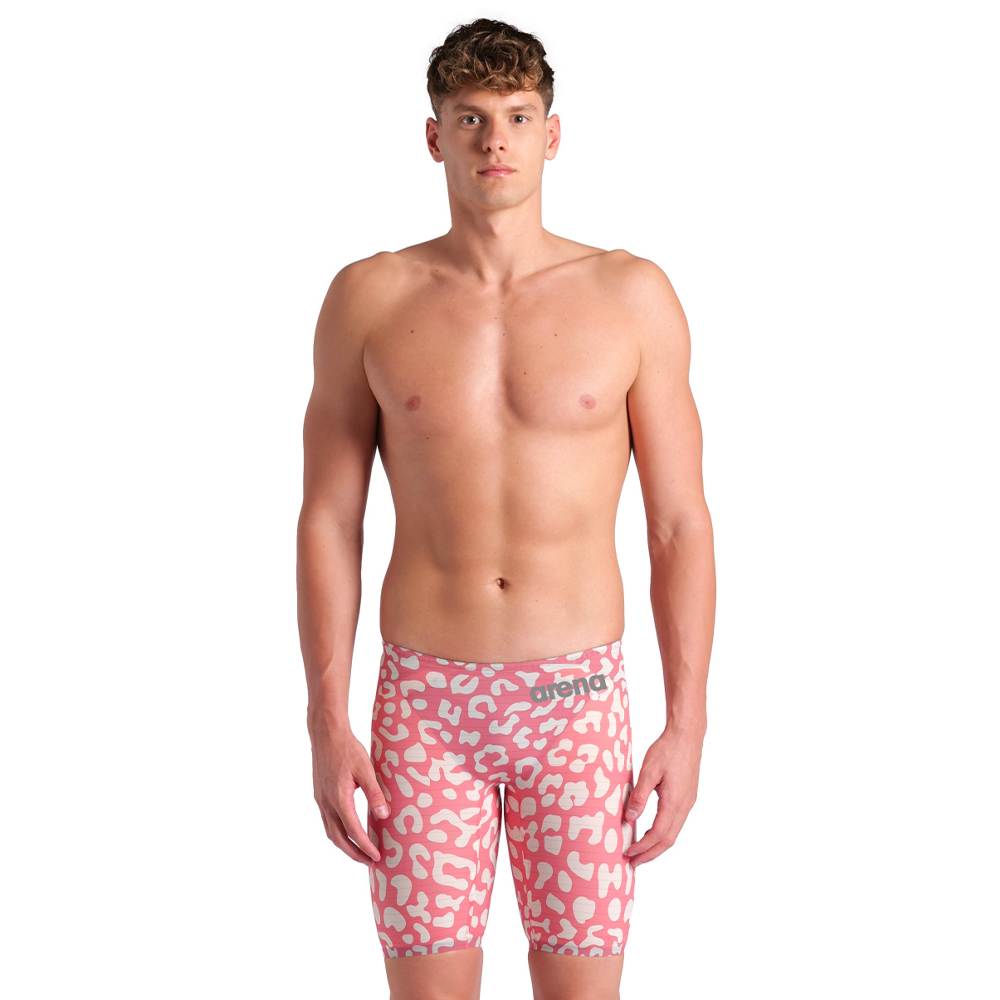 Men's Powerskin Carbon Air² Jammer - Limited Edition Leopard Geranium