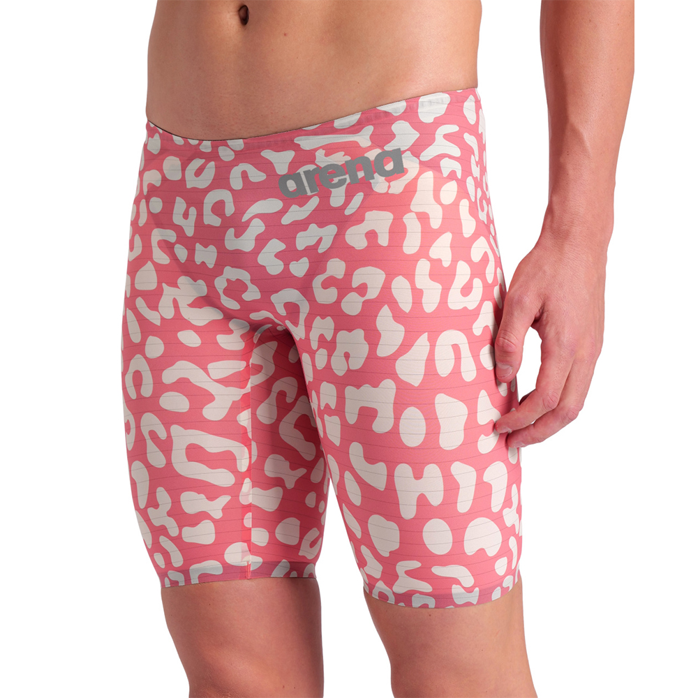 Men's Powerskin Carbon Air² Jammer - Limited Edition Leopard Geranium