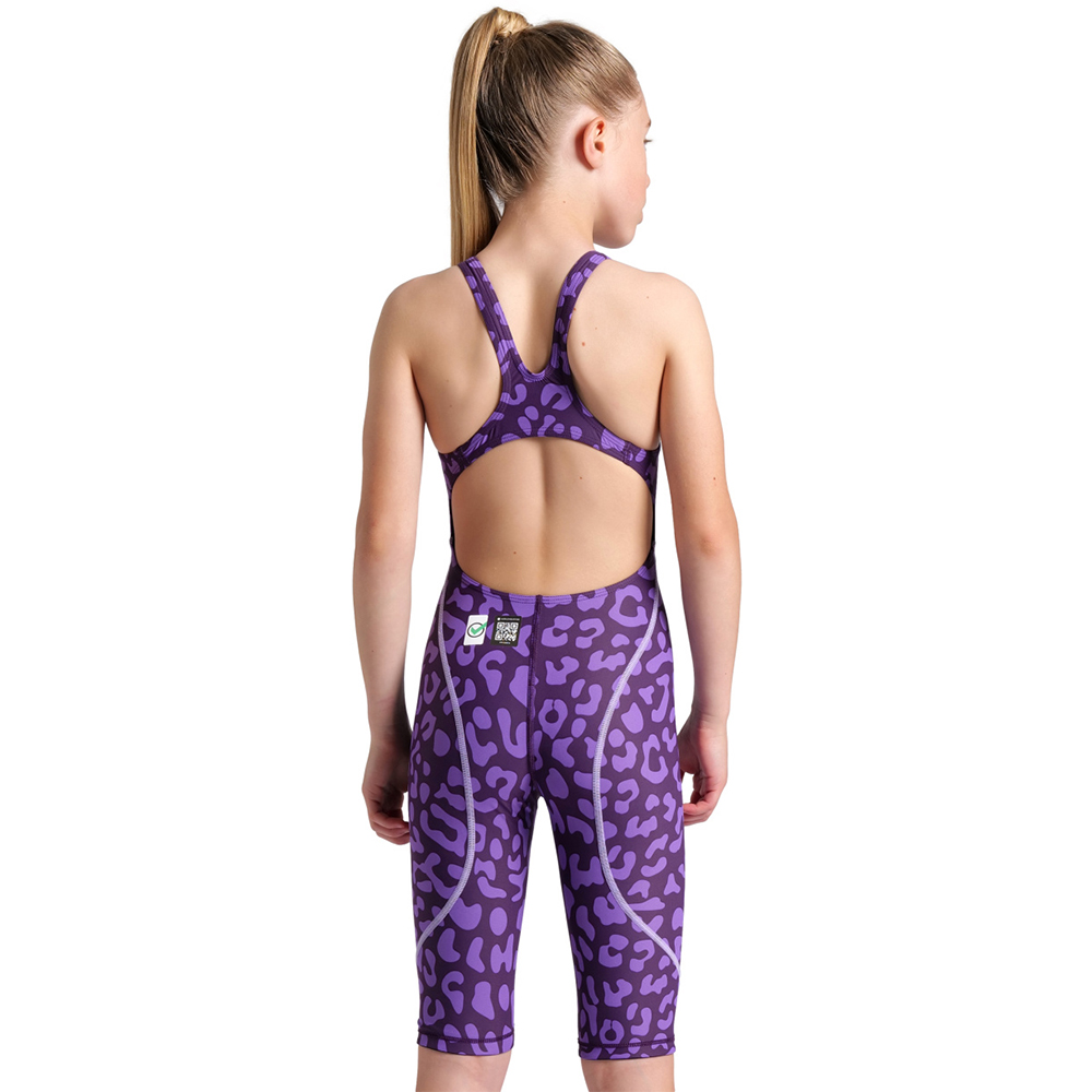 Girls' Powerskin ST Next Racesuit - Limited Edition - Leopard Violet