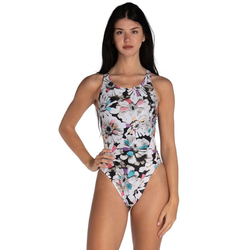 Women's Zinnia Party Swim Tech Swimsuit