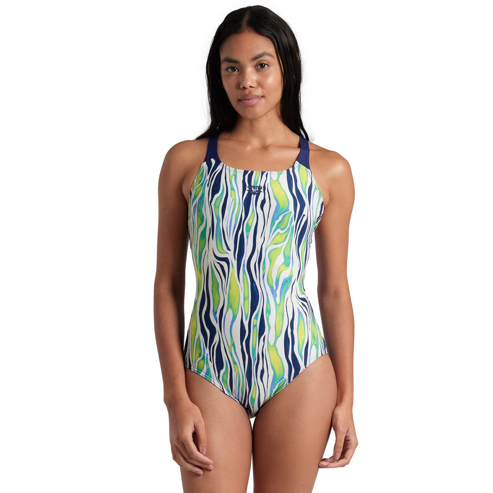 Women's Zebra Stripes Swim Pro Swimsuit Women's Zebra Stripes Swim Pro Swimsuit