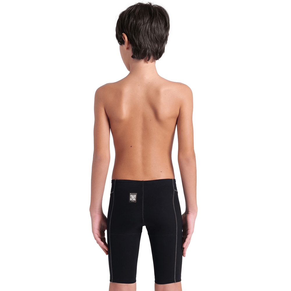 Boys' Powerskin Impulso Jammer Black Teal Boys' Powerskin Impulso Jammer Black Teal