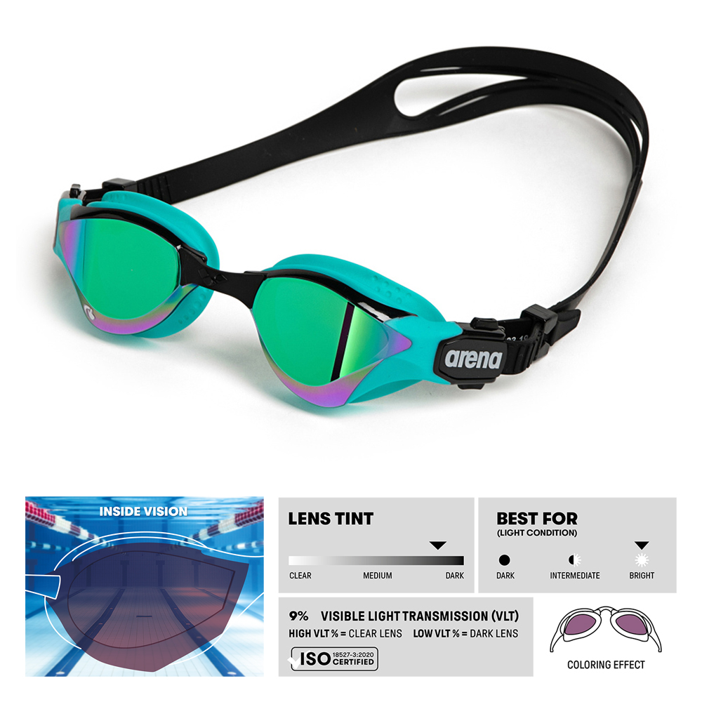 Cobra Tri Swipe Mirrored Goggles