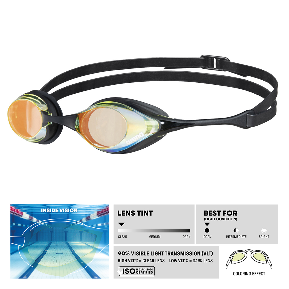 Cobra Original Swipe Mirrored Goggles Cobra Original Swipe Mirrored Goggles