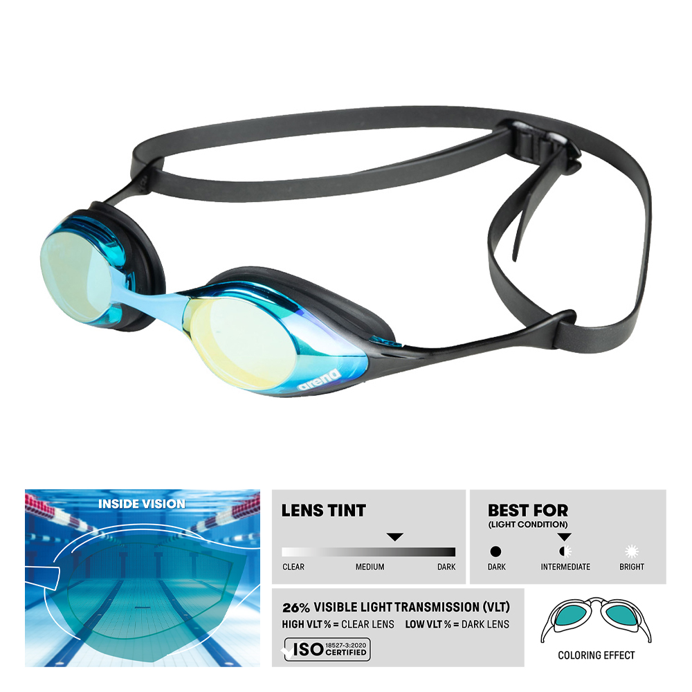 Cobra Original Swipe Mirrored Goggles Cobra Original Swipe Mirrored Goggles