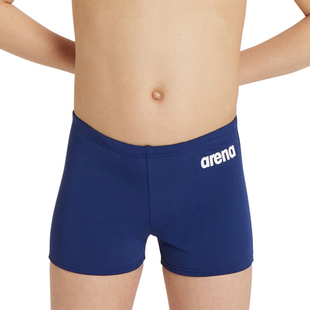 Boys' Solid Team Swim Shorts