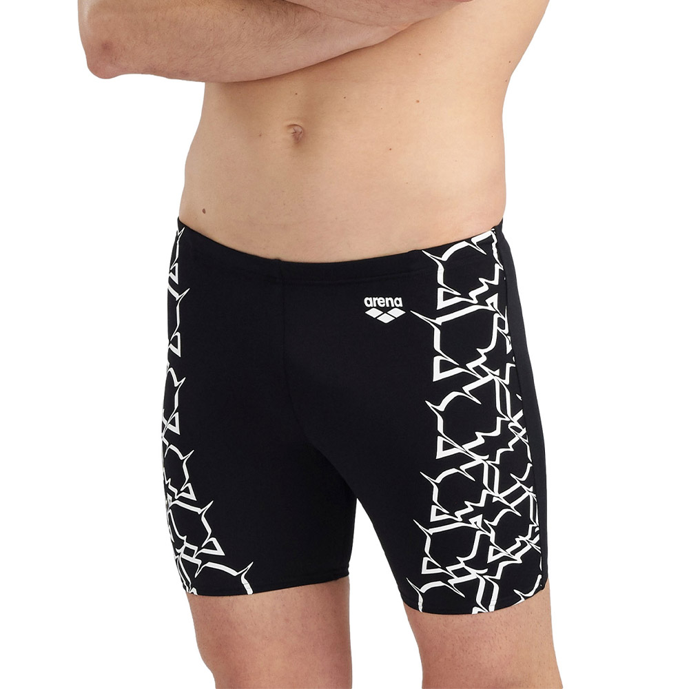 Men's Graphic Mid Swim Jammers