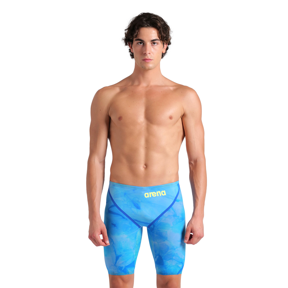 Men's Powerskin Carbon Glide Jammer - Limited Edition Cobalt Tie Dye