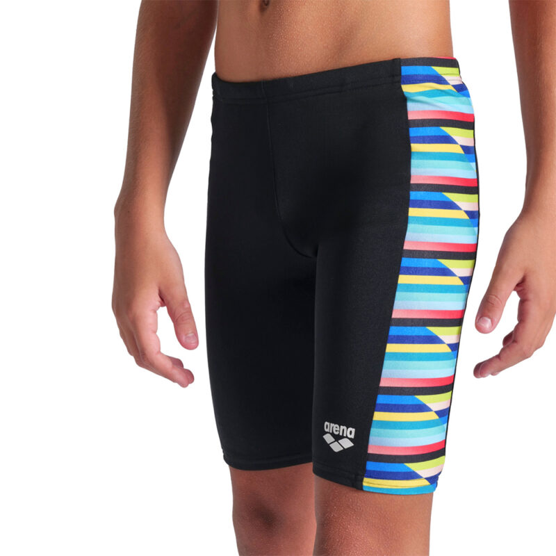 Boys’ Racing Stripe Swim Jammers
