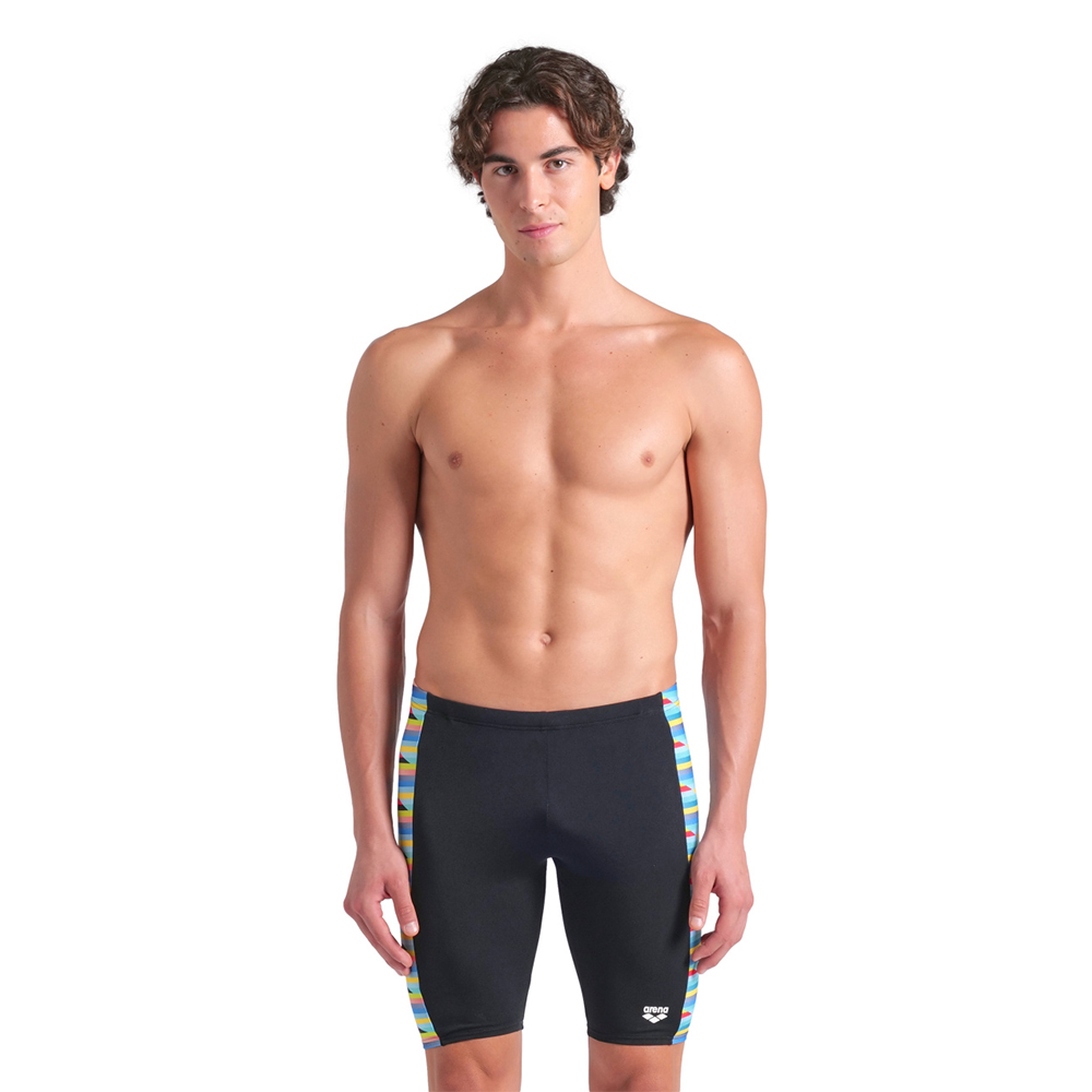 Men’s Racing Stripe Swim Jammers