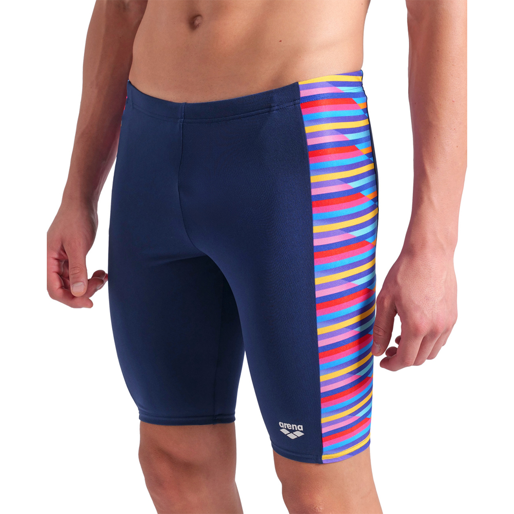 Men’s Racing Stripe Swim Jammers