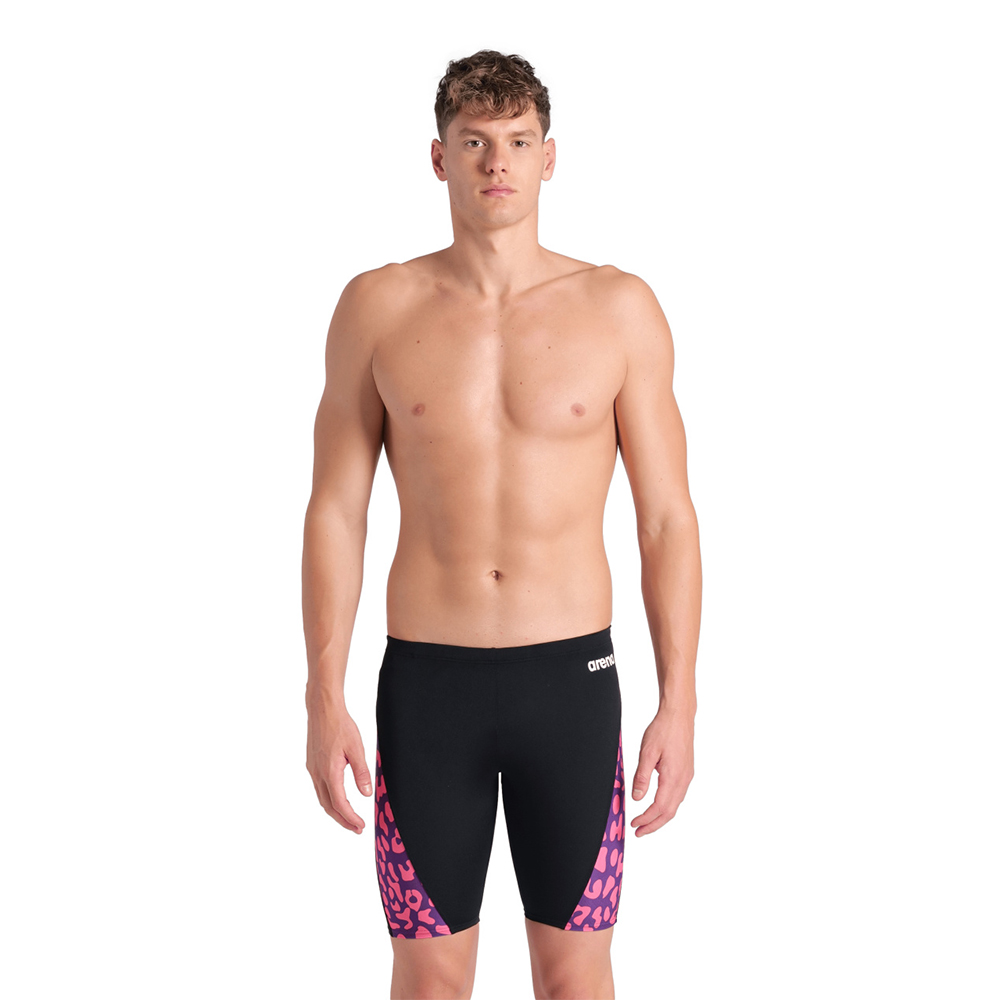 Men's Leopard Print Swim Jammers
