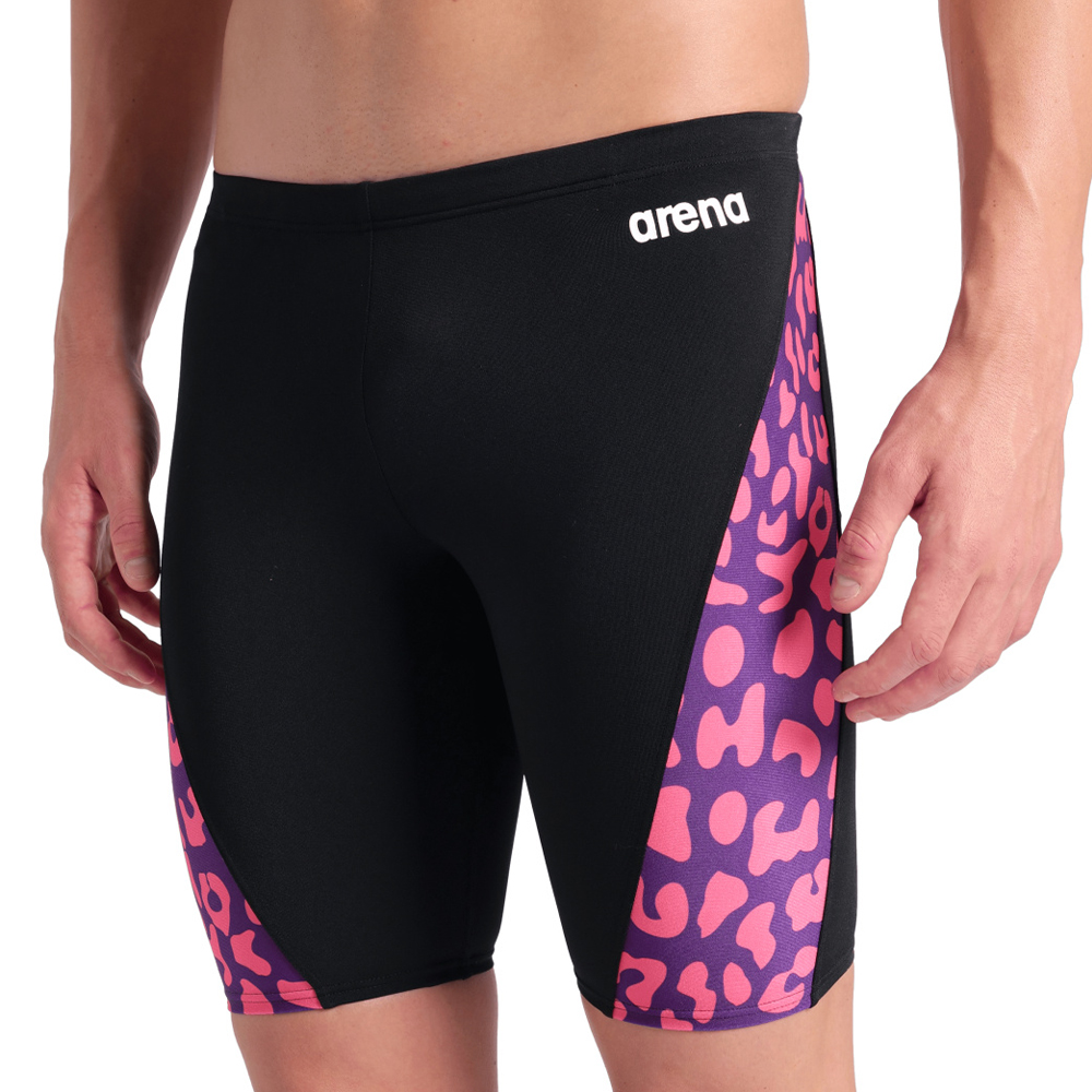 Men's Leopard Print Swim Jammers