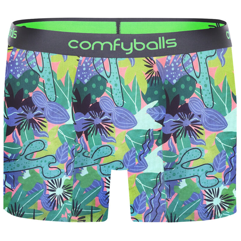 Comfyballs Cotton Long Tropical Boxer