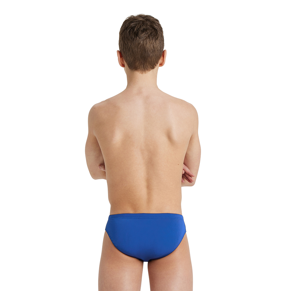 Boy's Solid Swim Briefs
