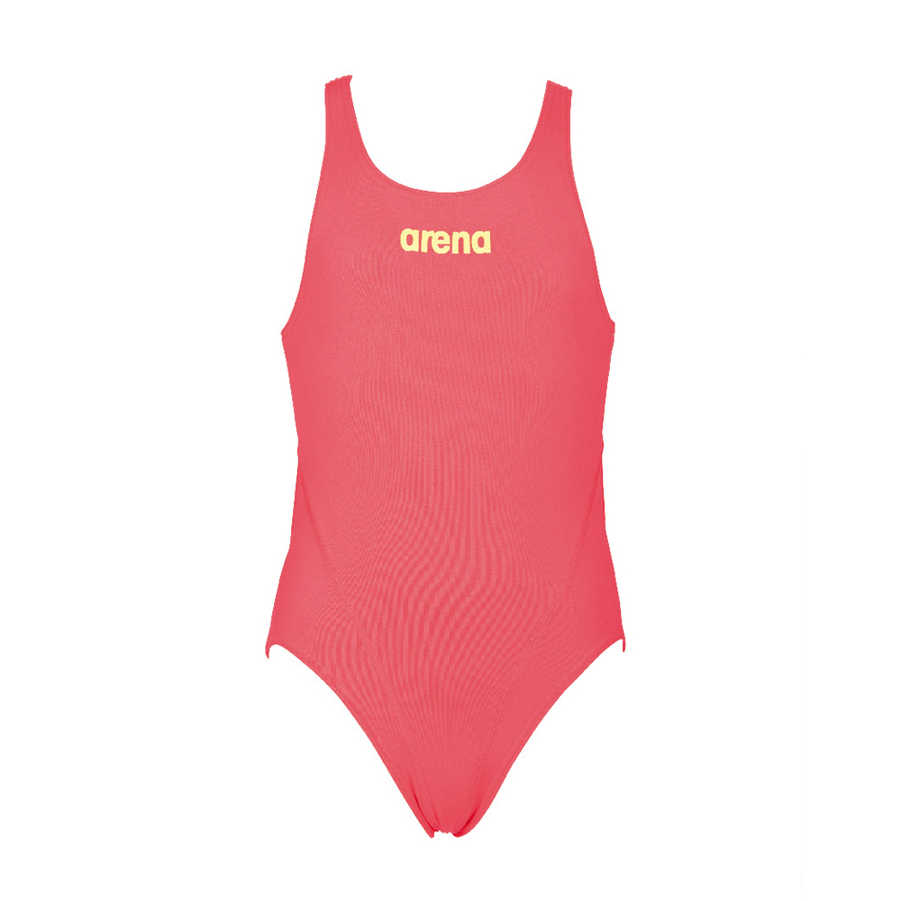 Girls Solid Swim Tech Swimsuit Girls Solid Swim Tech Swimsuit