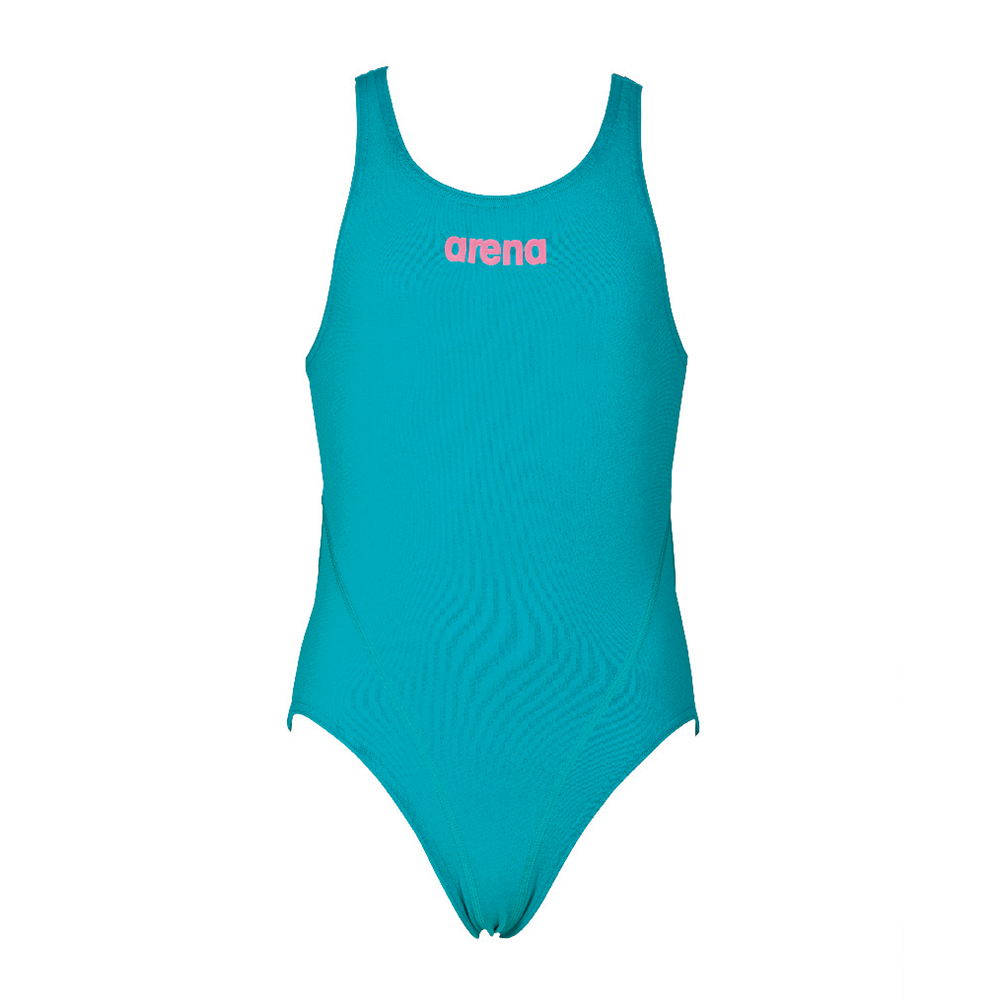 Girls Solid Swim Tech Swimsuit Girls Solid Swim Tech Swimsuit