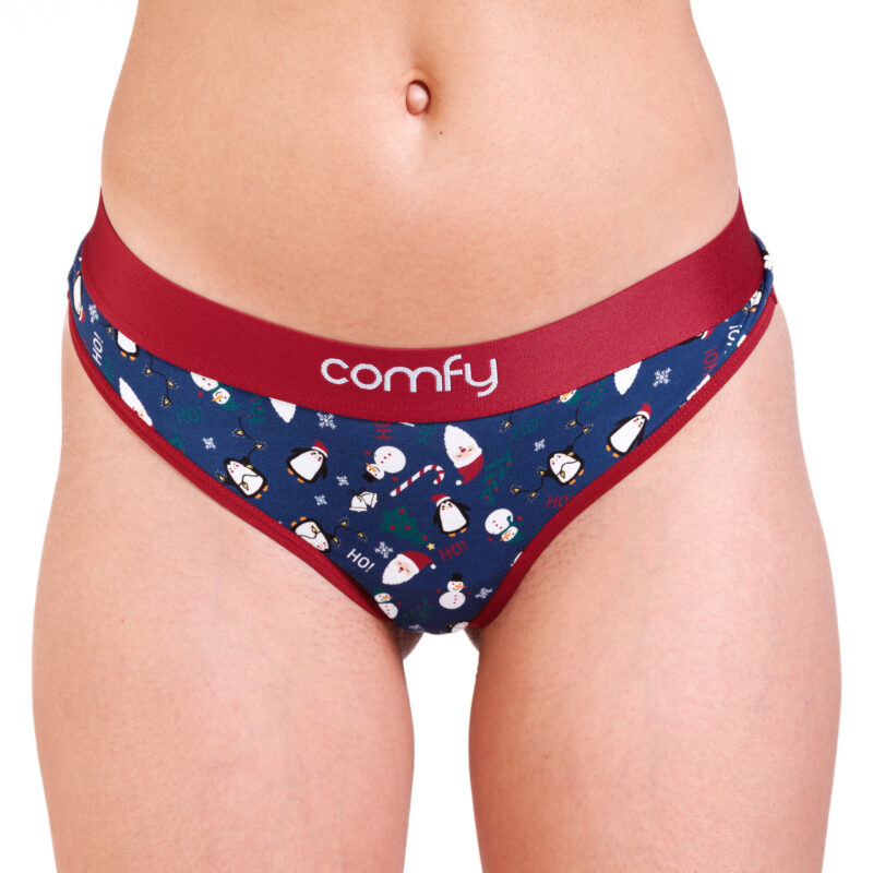 Women's Cotton Christmas String Front