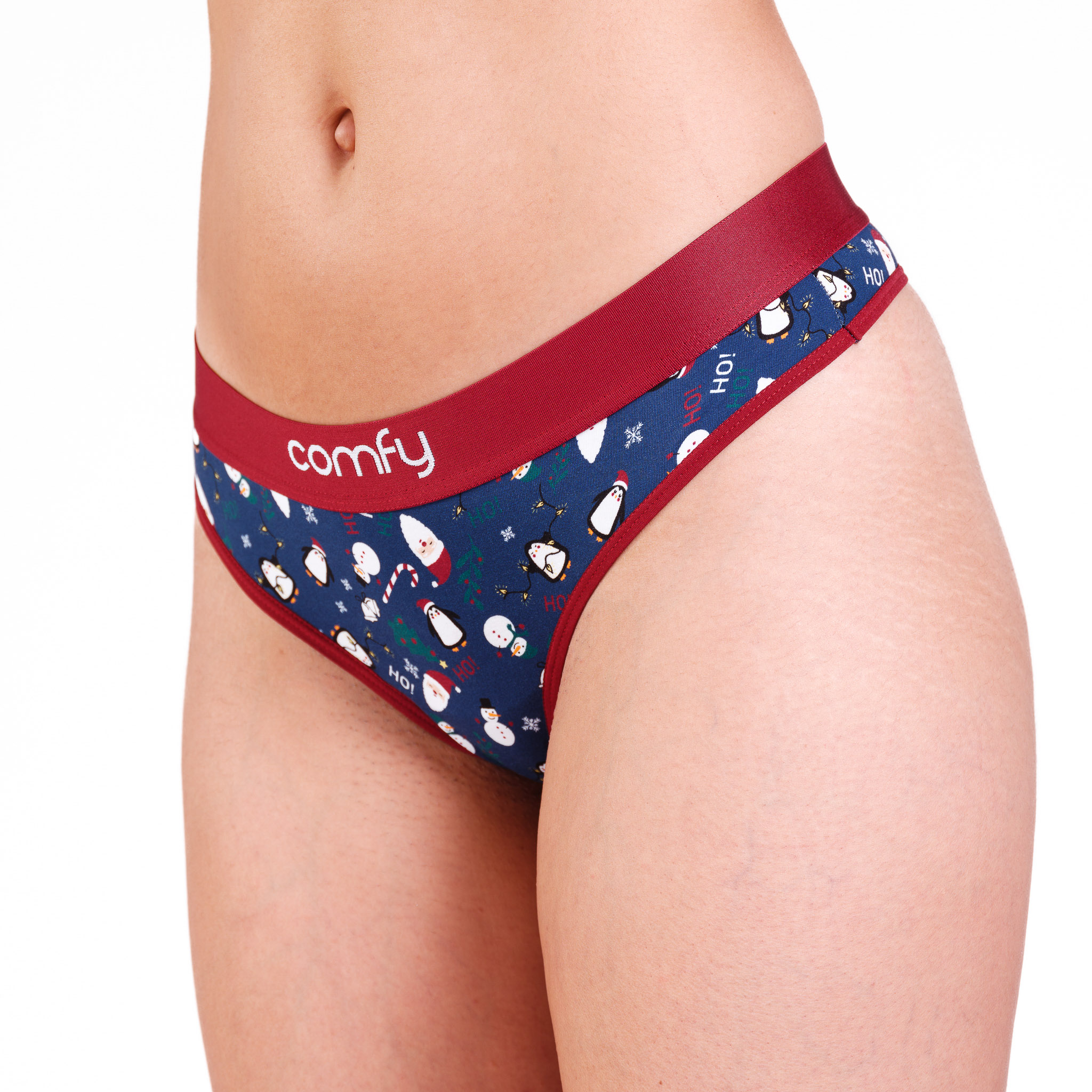 Women's Cotton Christmas String Side Women's Cotton Christmas String Side