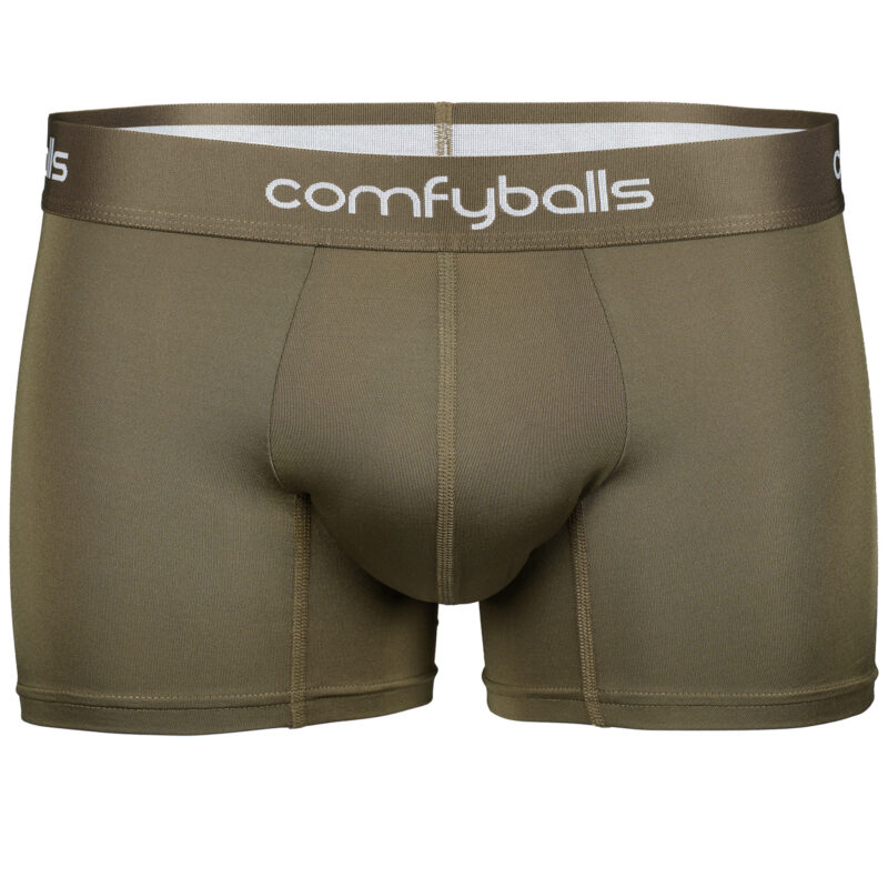 Comfyballs Performance Regular Olive Green Boxer