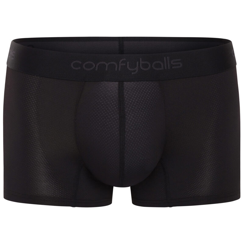 Comfyballs Performance Superlight Regular Pitch Black Boxer Front
