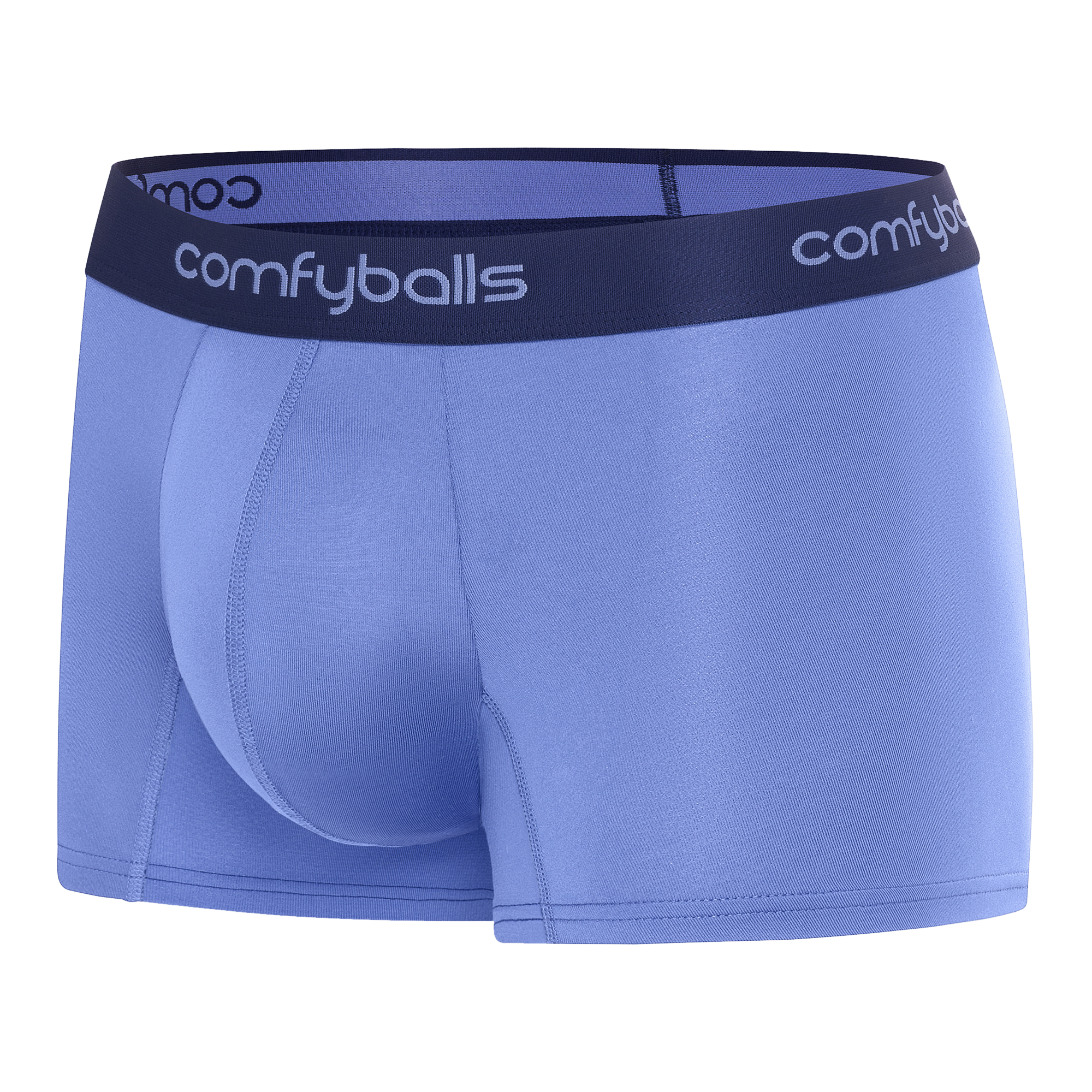 Comfyballs Performance Superlight Regular Ocean Blue Boxer Side
