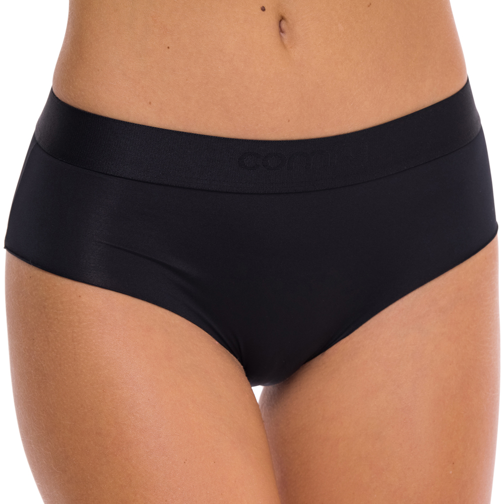 Women's Performance Hipster – Ghost Black Front