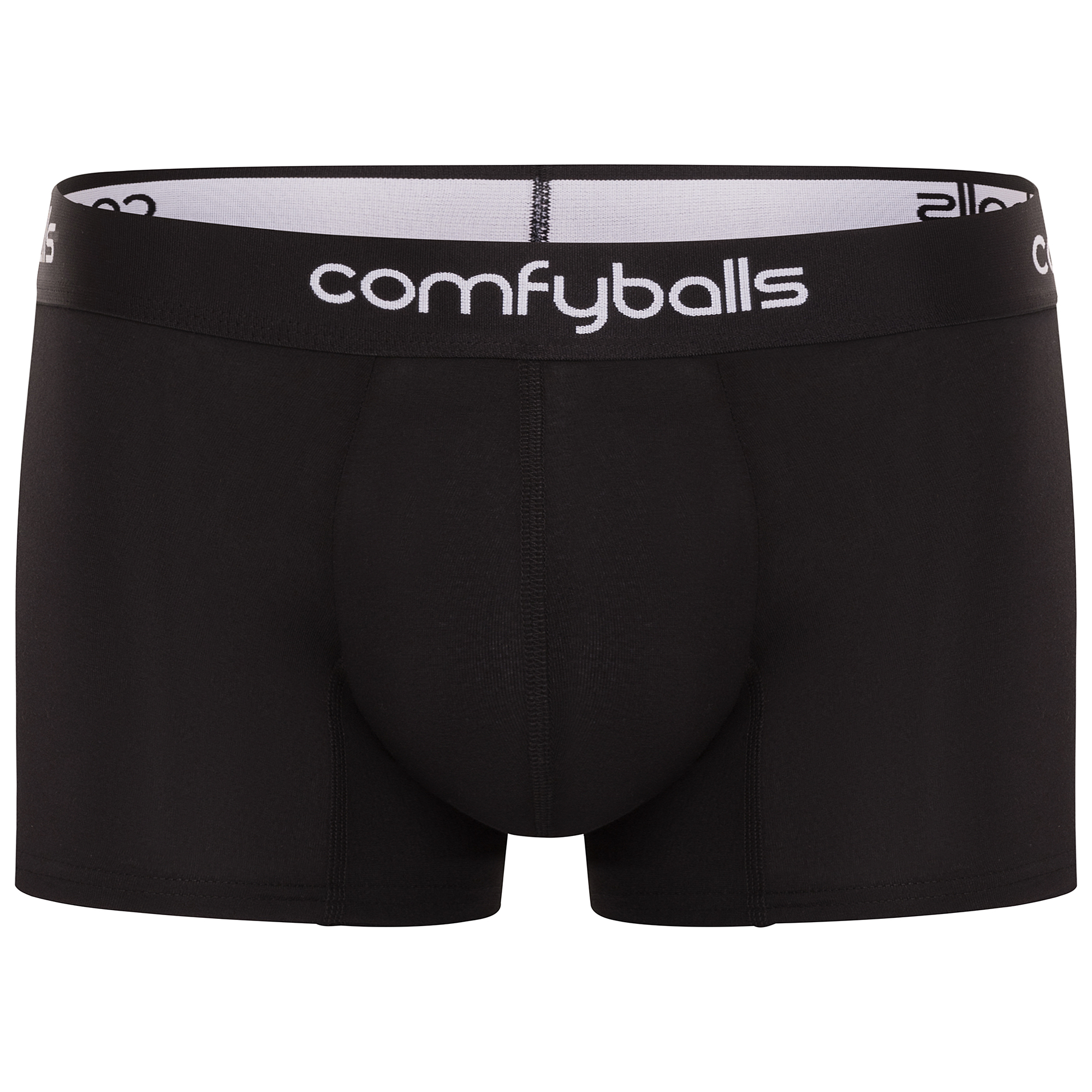 Comfycel Regular Black White Boxer Front Comfycel Regular Black White Boxer Front
