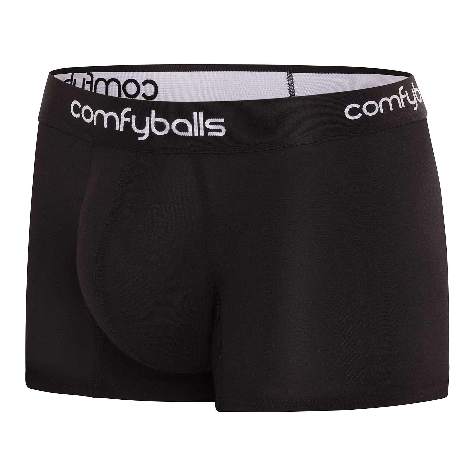 Comfycel Regular Black White Boxer Side Comfycel Regular Black White Boxer Side