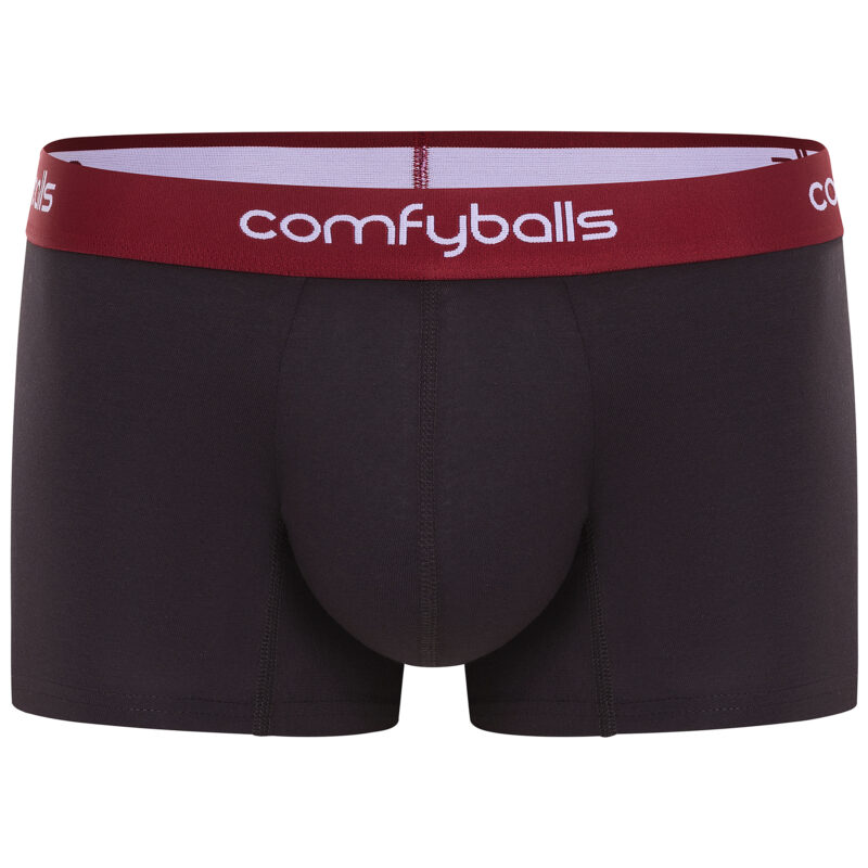 Comfycel Regular Charcoal Red Boxer Front