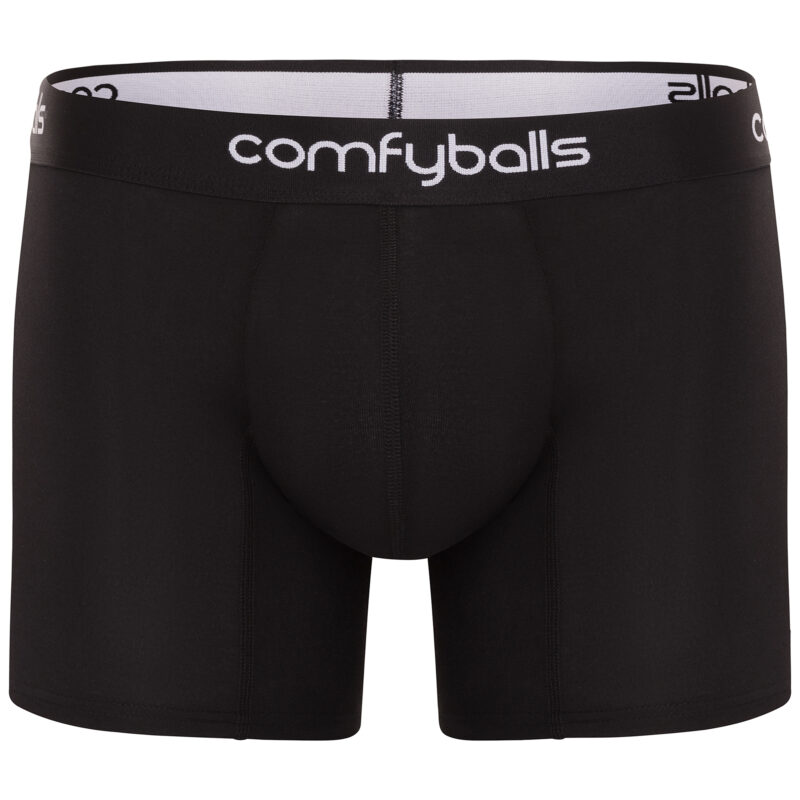 Comfycel Long Black White Boxer Front