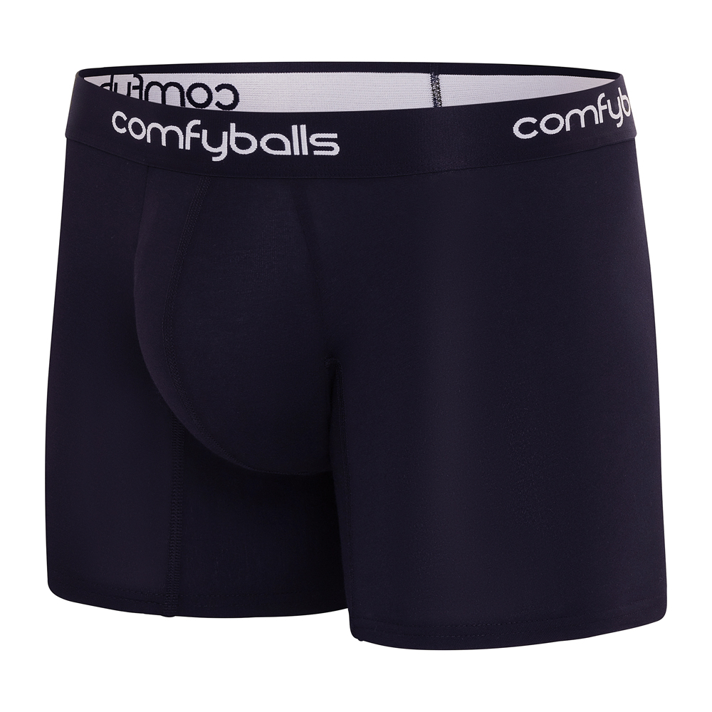 Comfycel Long Navy Boxer Side Comfycel Long Navy Boxer Side