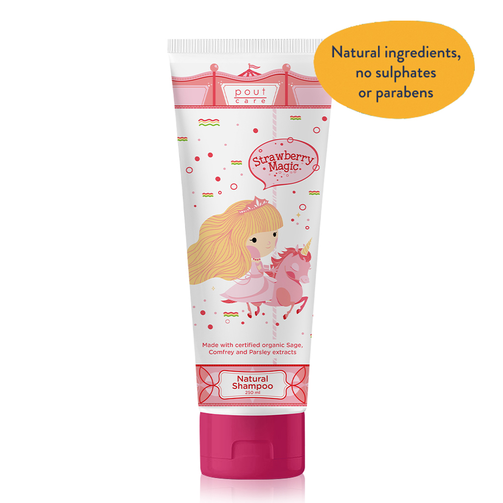 pout’s Strawberry Magic Natural Shampoo pout’s Strawberry Magic Natural Shampoo